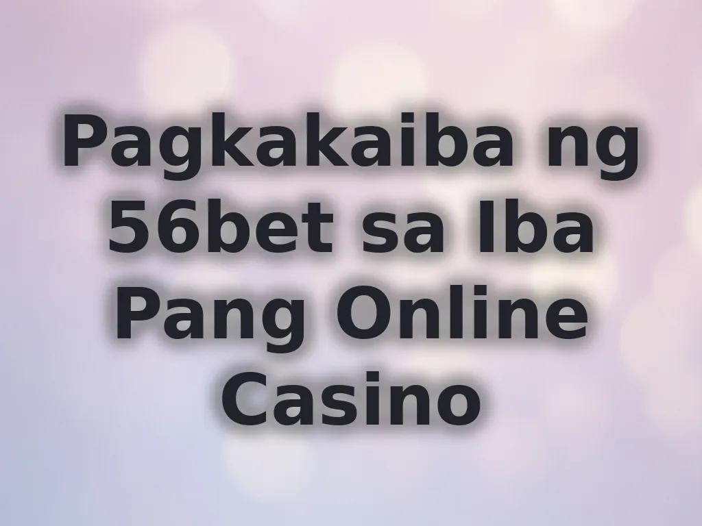 Pagkukumpara ng casino